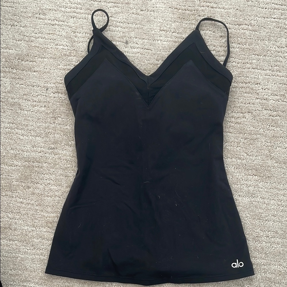 ALO Yoga Women's Black Camisole Top